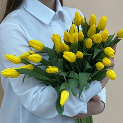 Желтый тюльпан 1 шт.
